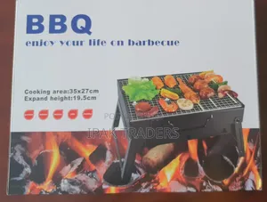 *Foldable Portable Barbecue Charcoal Grill*