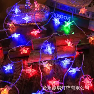 10 Meters Christmas Star Shaped Led Lights Fairy*