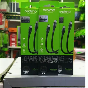 C to C Oraimo Fast Charging Cable Black