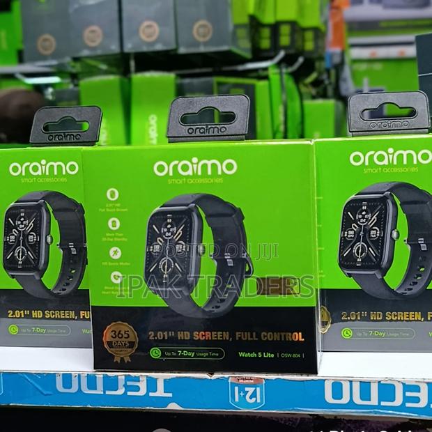 Oraimo Watch 5 Lite 2.01 Ip68 Smart Watch Osw 804