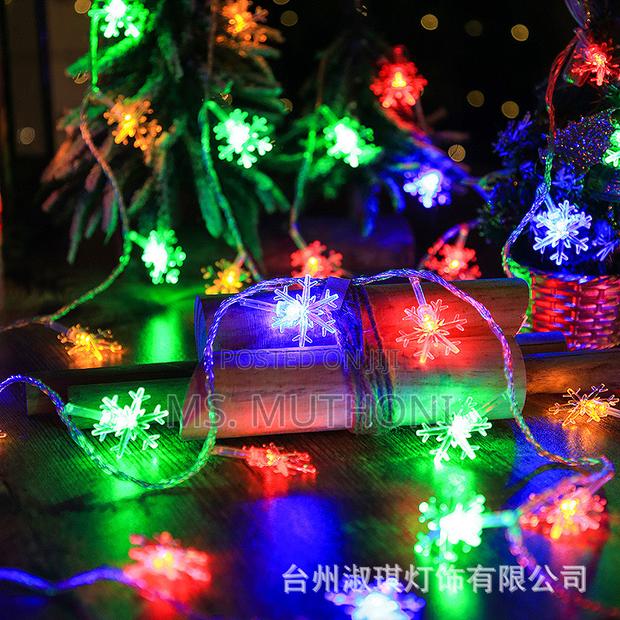 10 Meters Christmas Snowflake Led Lights Fairy With Remote* - thumbnail 7