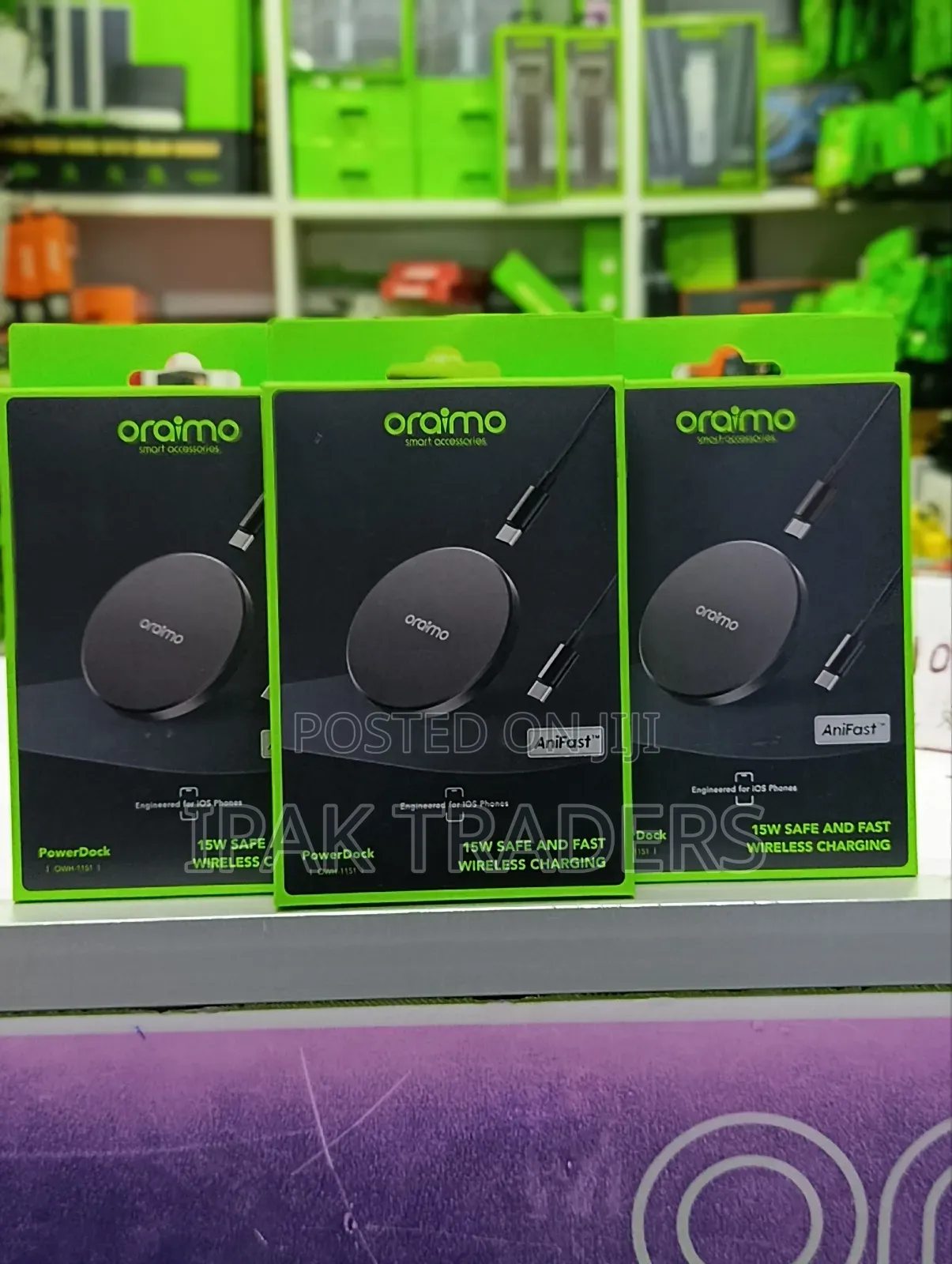 Oraimo Wireless Charger 15w Powerdock