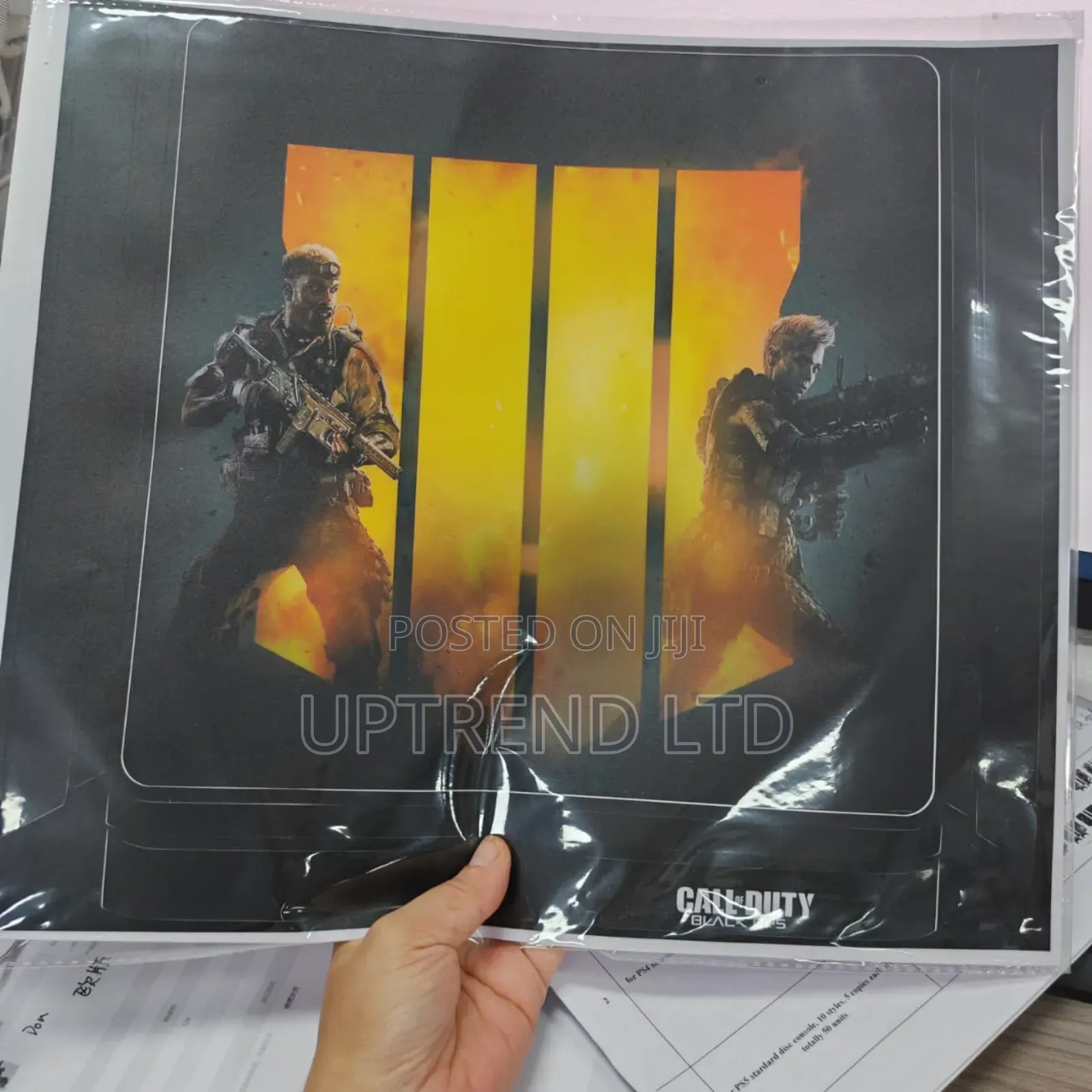Call of Duty Black Opps 4 Ps5 Sticker Cover for Replacement