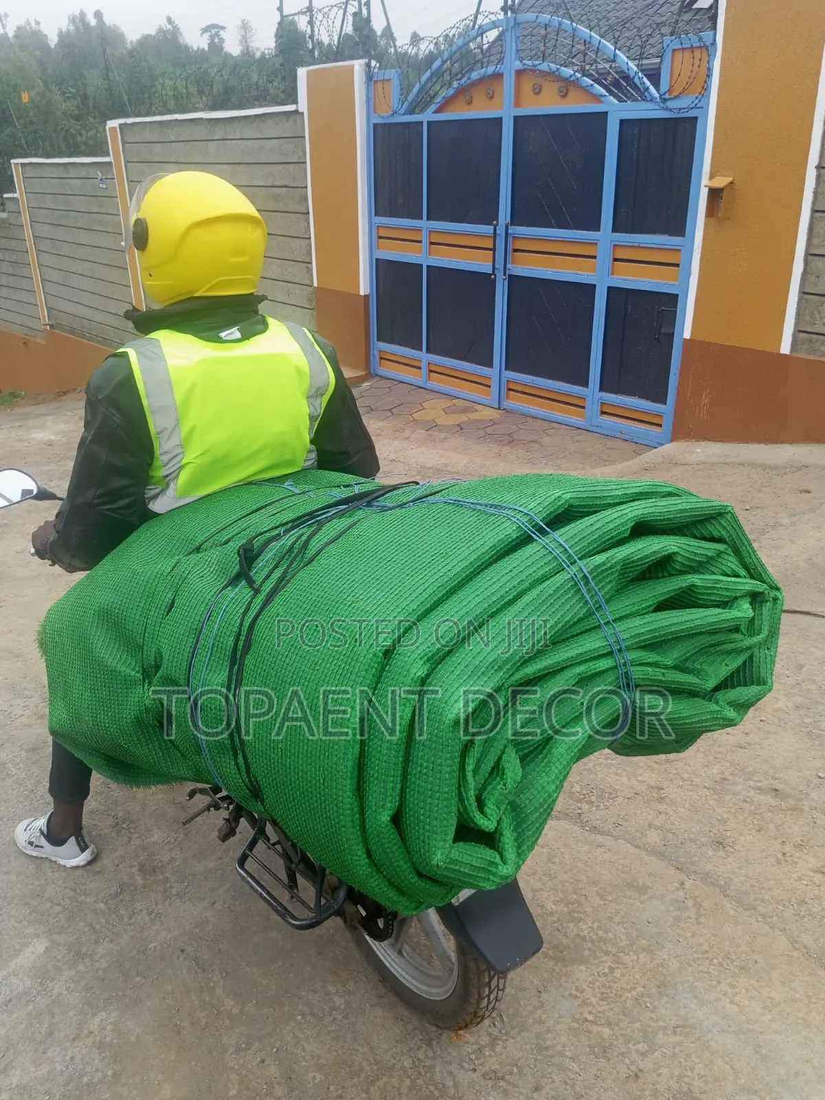 50mm Compound Artificial Green Grass Carpet