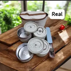 600mlx2; 400ml×2 4in1 Lunch Box Bag Plus Cutlery/Tiffin Set
