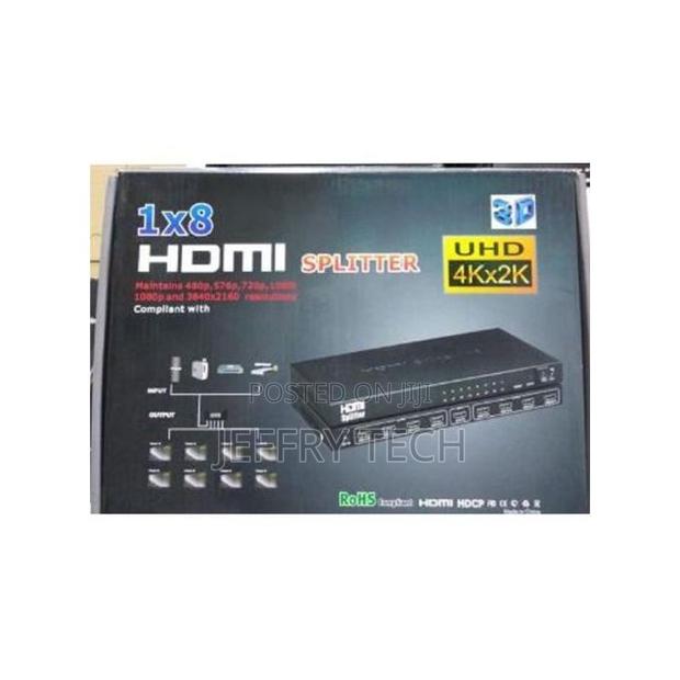 Hdmi Splitter 8 Way to Mutiple Monitors/Projector - main view