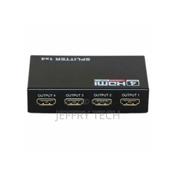 Hdmi Splitter 1x4 4 Port Full Hd Hub(4 Output)