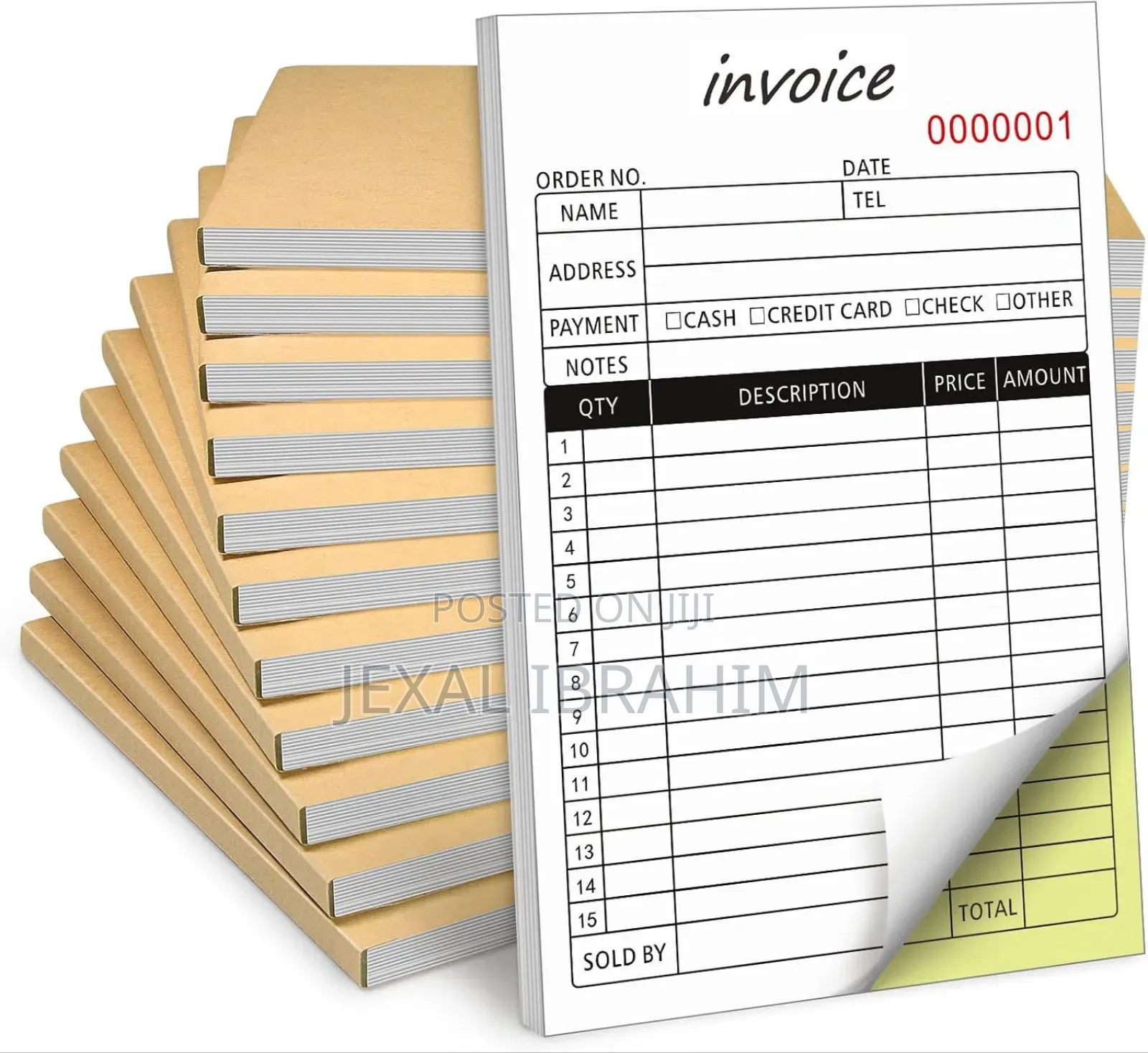 We Make Receipt Books in Nairobi CBD