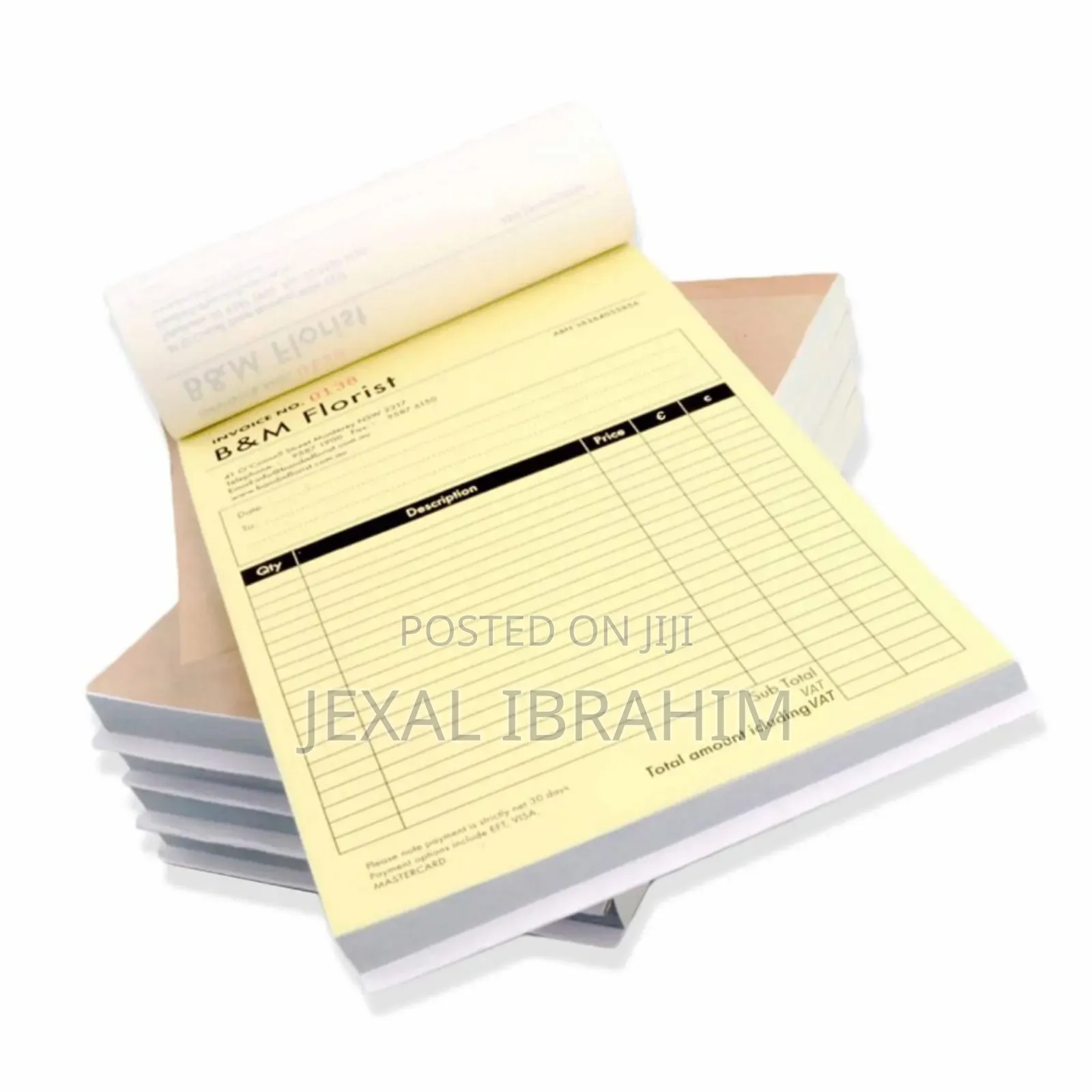 We Make Receipt Books in Nairobi CBD