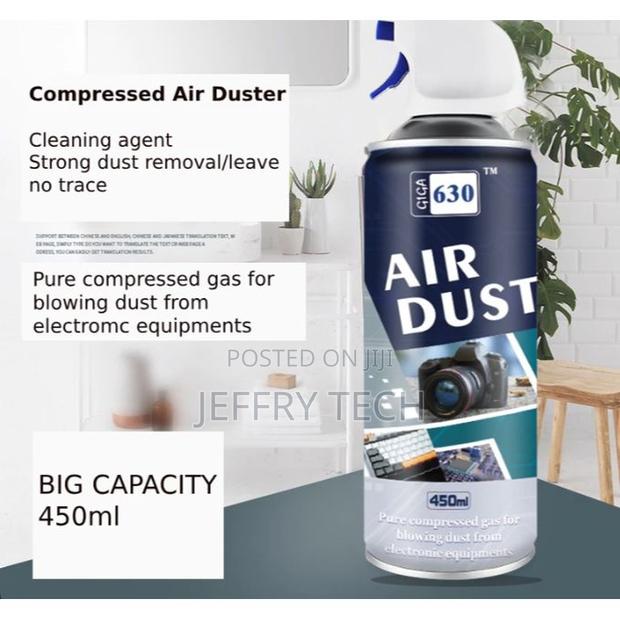 Air Duster Disposable Compressed Air Can – 450ml Cleaner for Sensitiv - thumbnail 2