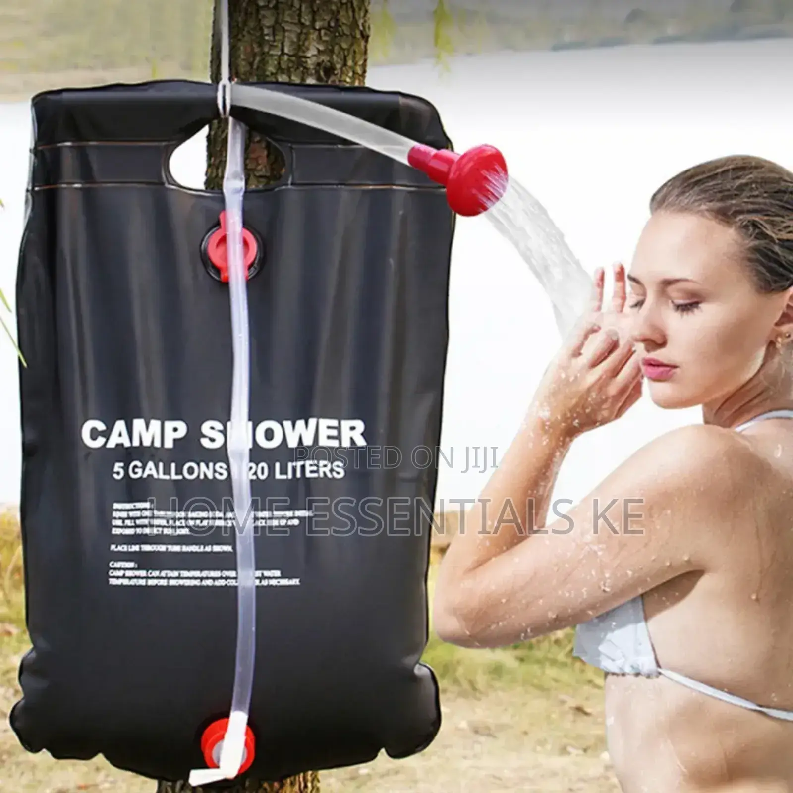 Portable Outdoor 20l Camping Shower Bag *