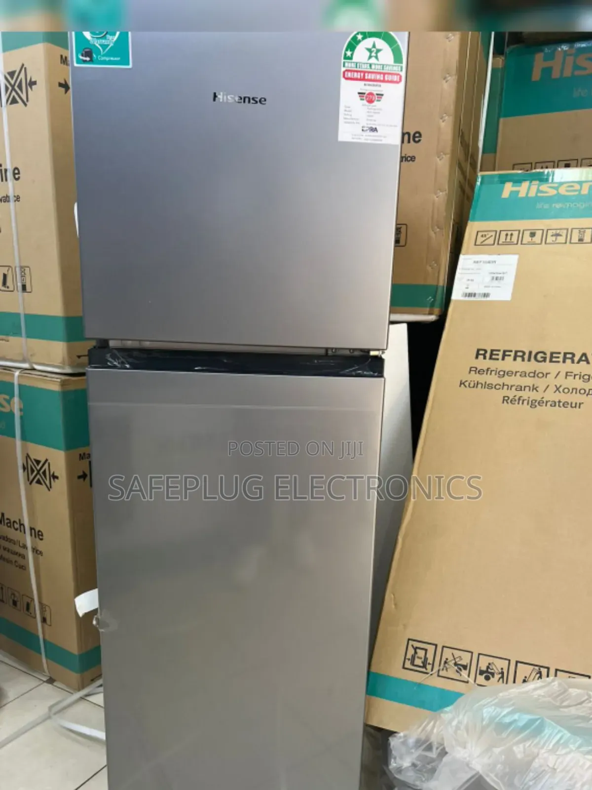 Fridge/Hisense 154dr - Chiller/Fridge/Freezer Zones - Milk/Ice