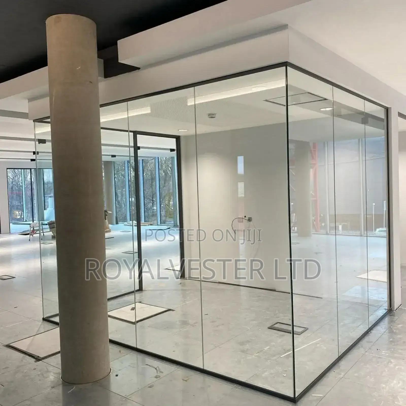 Office Glass Partition.