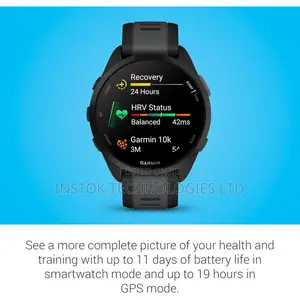 Garmin Forerunner 165 GPS Running Smartwatch 43mm