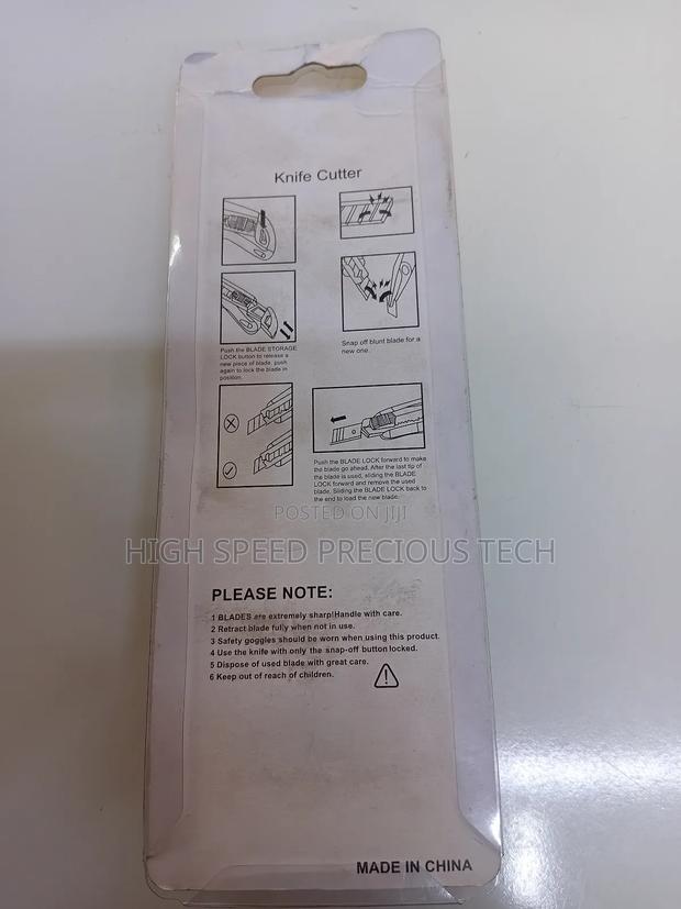 Cutter Utility Knife (8pcs Extra Blade) - thumbnail 3