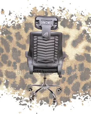 Plush Secretarial Mesh Chair | Nylon Castors