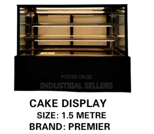 Rectangular Shape Cake Display Machine 1.5m