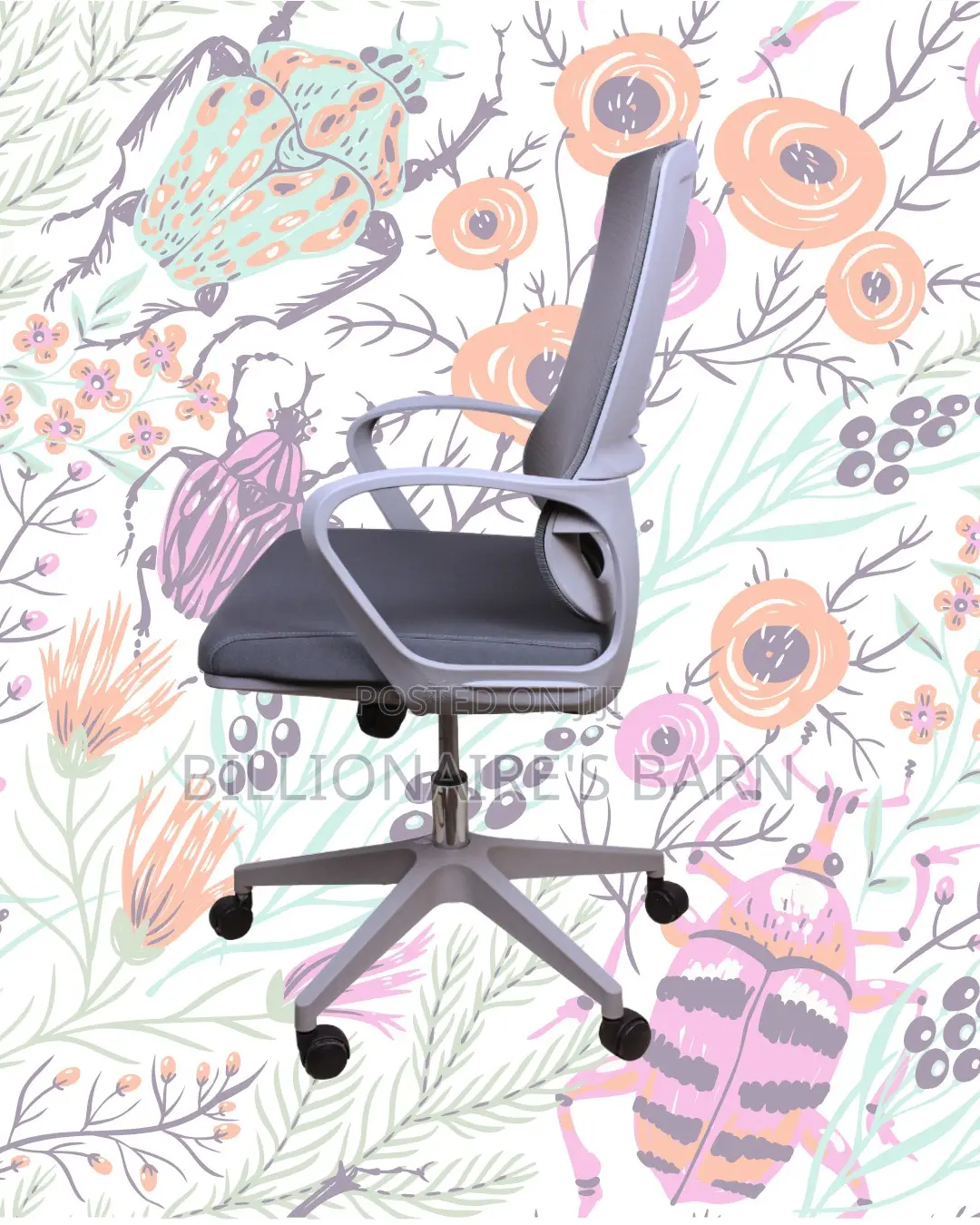 Grey Ergonomic Mesh Office Chair (Orthopedic) — Offer Valid This Week