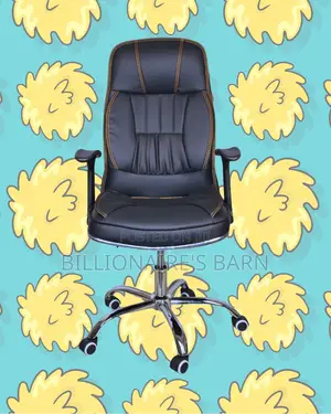 Executive Leather Office Chair | Modern Scratch-resistant Finish