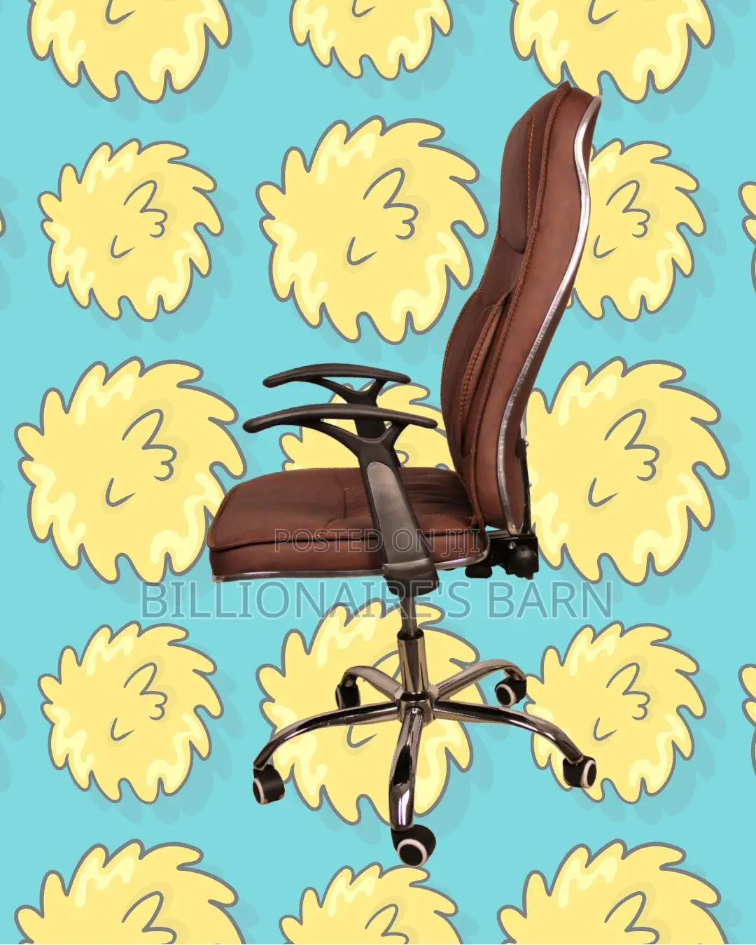 Ergonomic Executive Leather Chair (Breathable) — Moving Fast