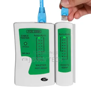 Rj45 Cable Tester Network Cable Tester Ethernet Wire Test Tool for La