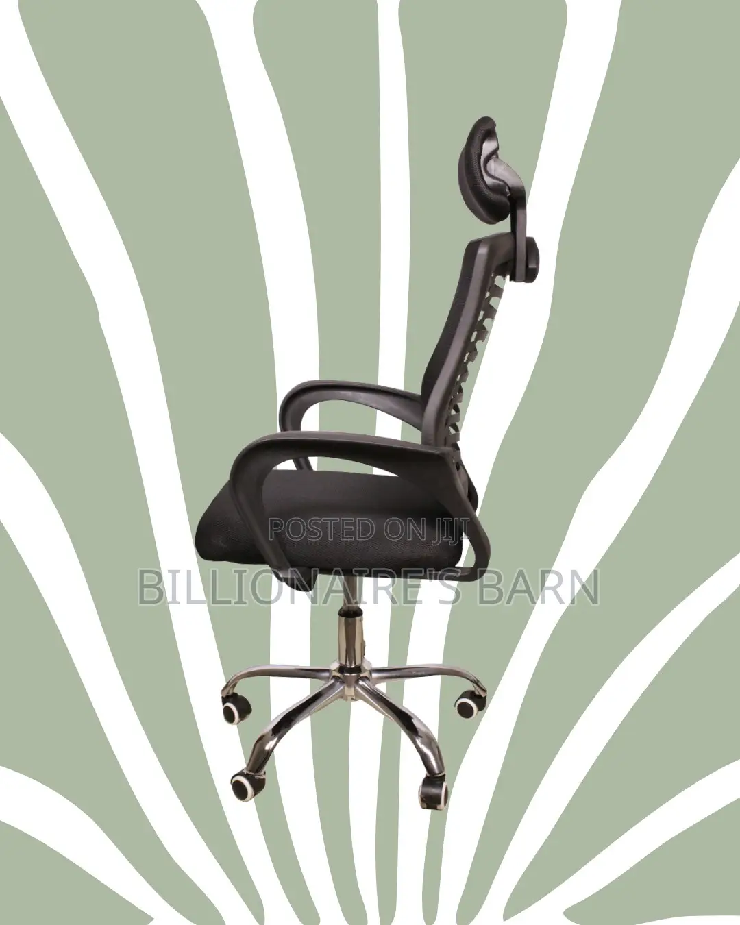 Secretarial Mesh Chair (Plush) — Moving Fast