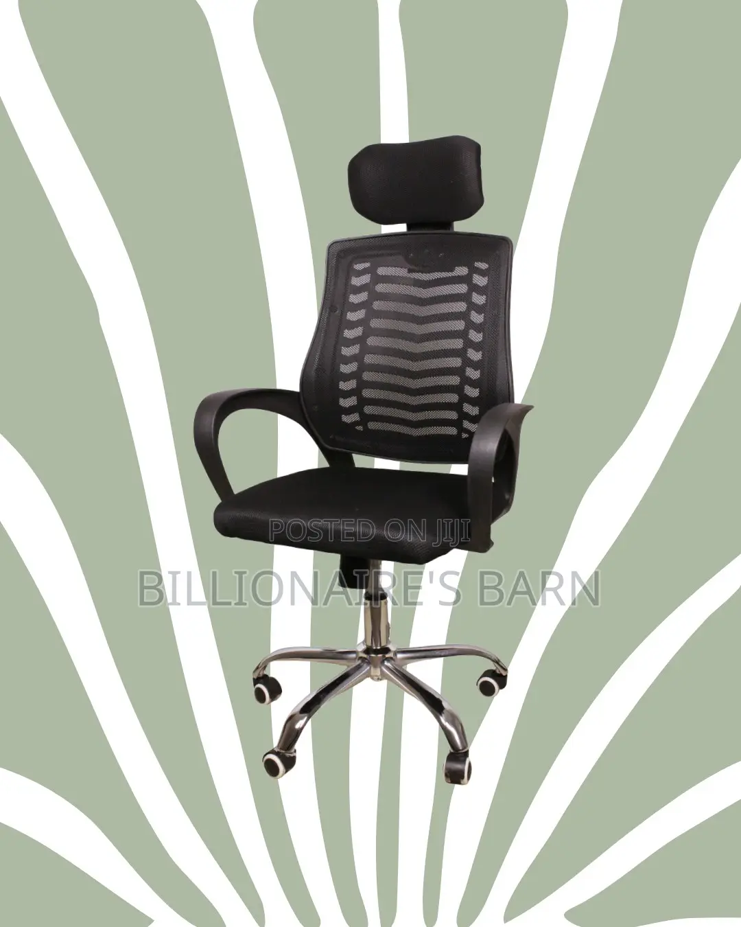 Secretarial Mesh Chair (Plush) — Moving Fast