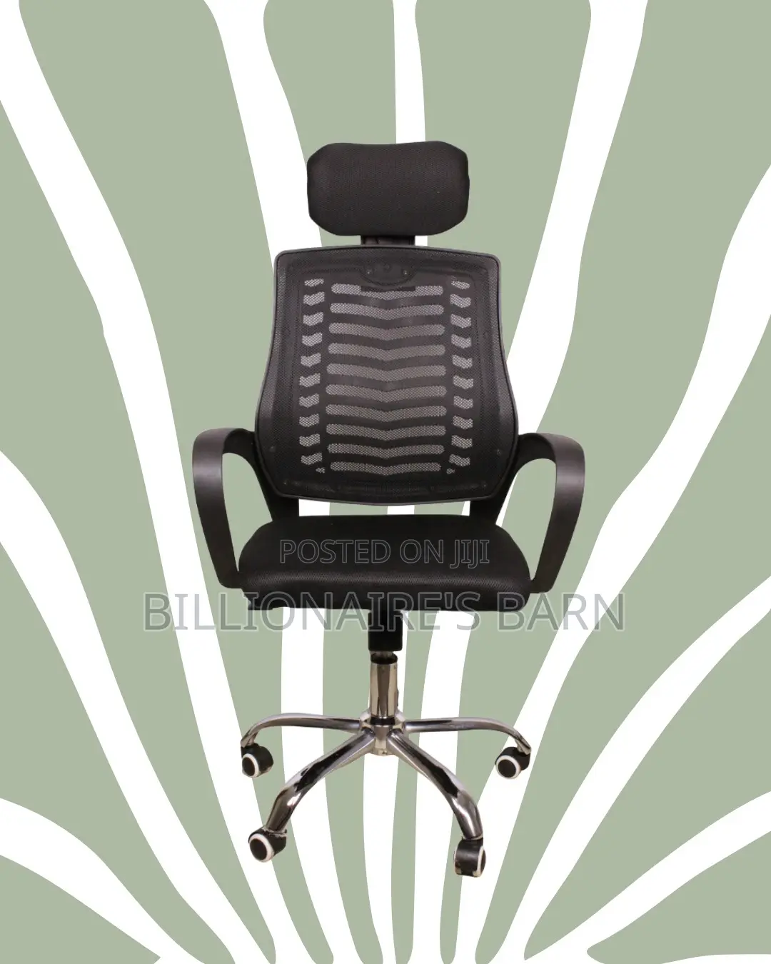 Secretarial Mesh Chair (Plush) — Moving Fast