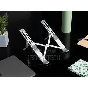 Laptop Holder Riser Computer Tablet Stand, 6 Angles Adjustable Alumin