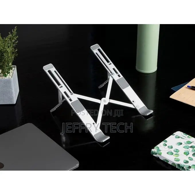 Laptop Holder Riser Computer Tablet Stand, 6 Angles Adjustable Alumin