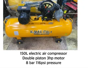 150l Quality Assured Kmax Electric Compressor 3hp