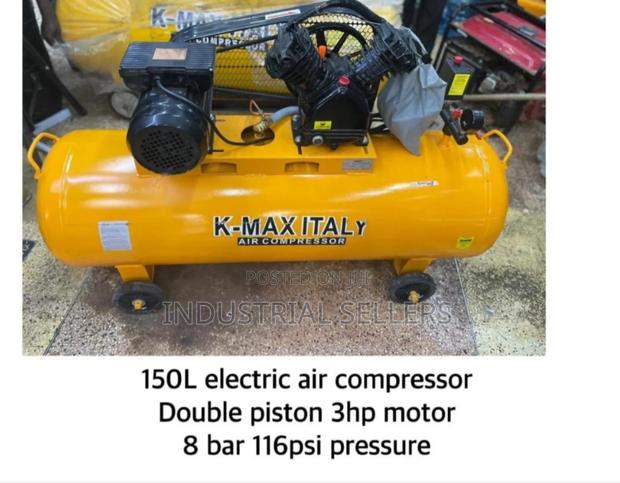 150l Quality Assured Kmax Electric Compressor 3hp
