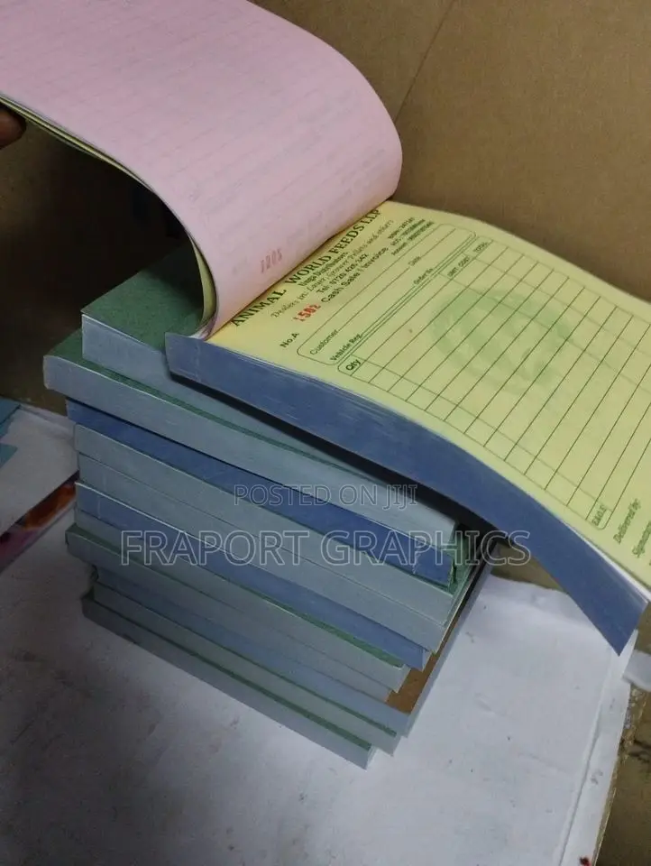 A5 Size Self Carbonated Receipt Books