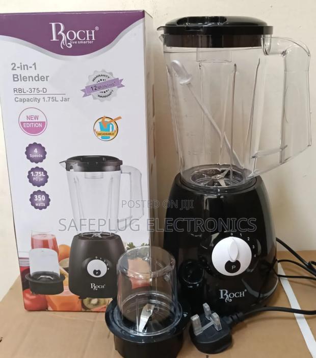 Roch 2 in 1 Blender/ Grinder Electric Blender 350w (1.7ltrs)