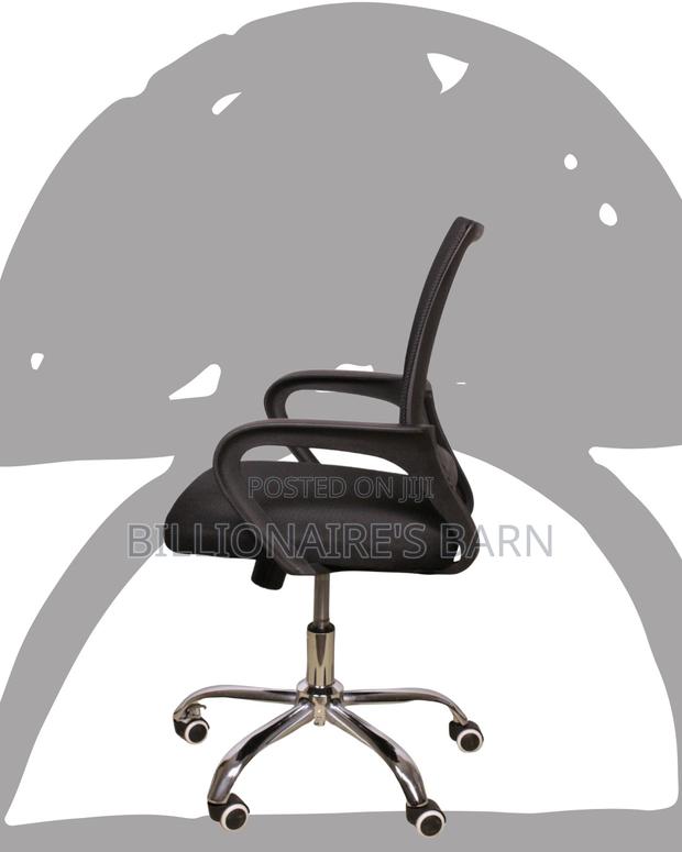 Secretarial Mesh Office Chair | Adjustable Swivel Base - main view