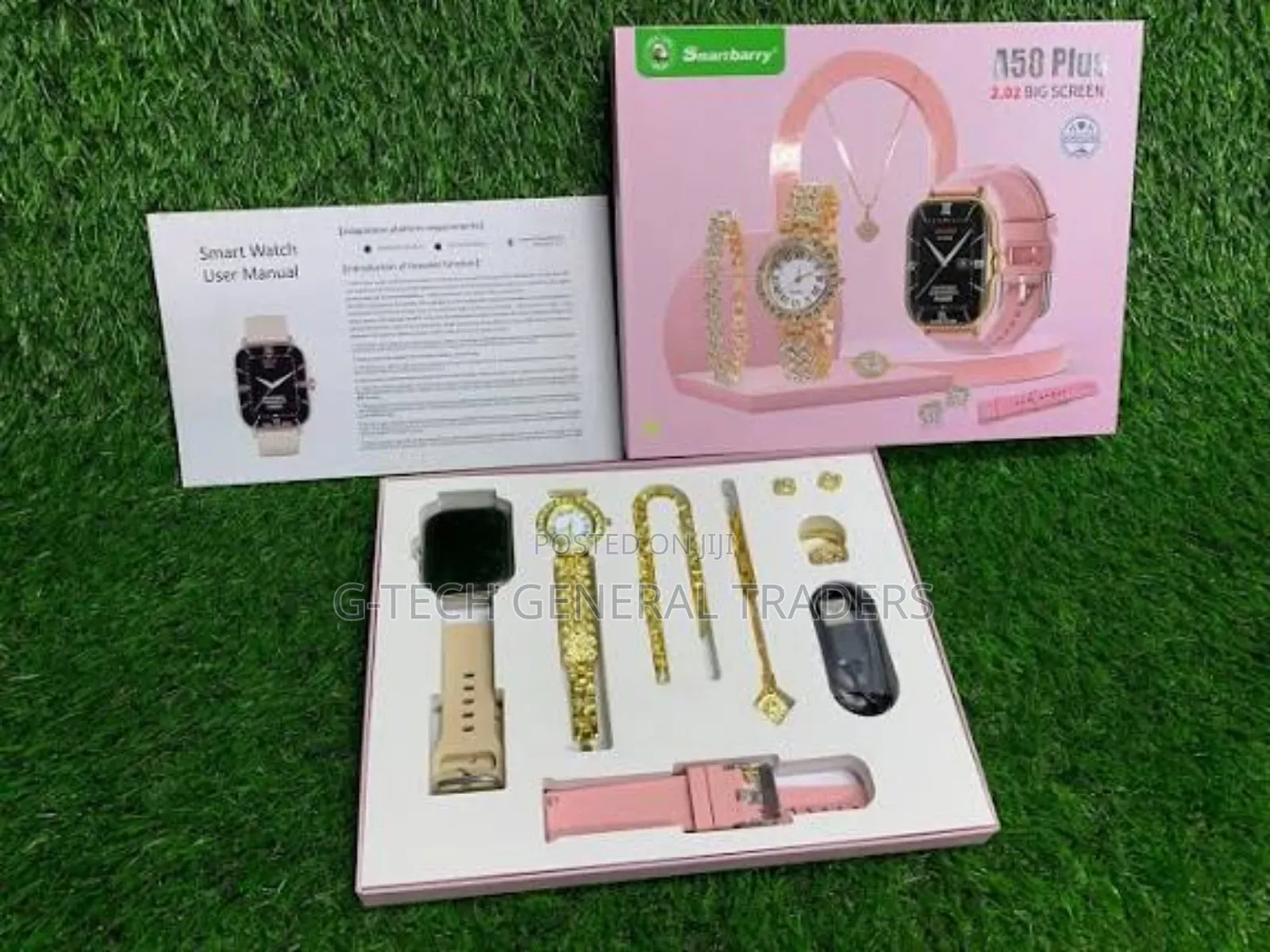 A58 Plus Smart Watch With Bluetooth And Wireless Charging