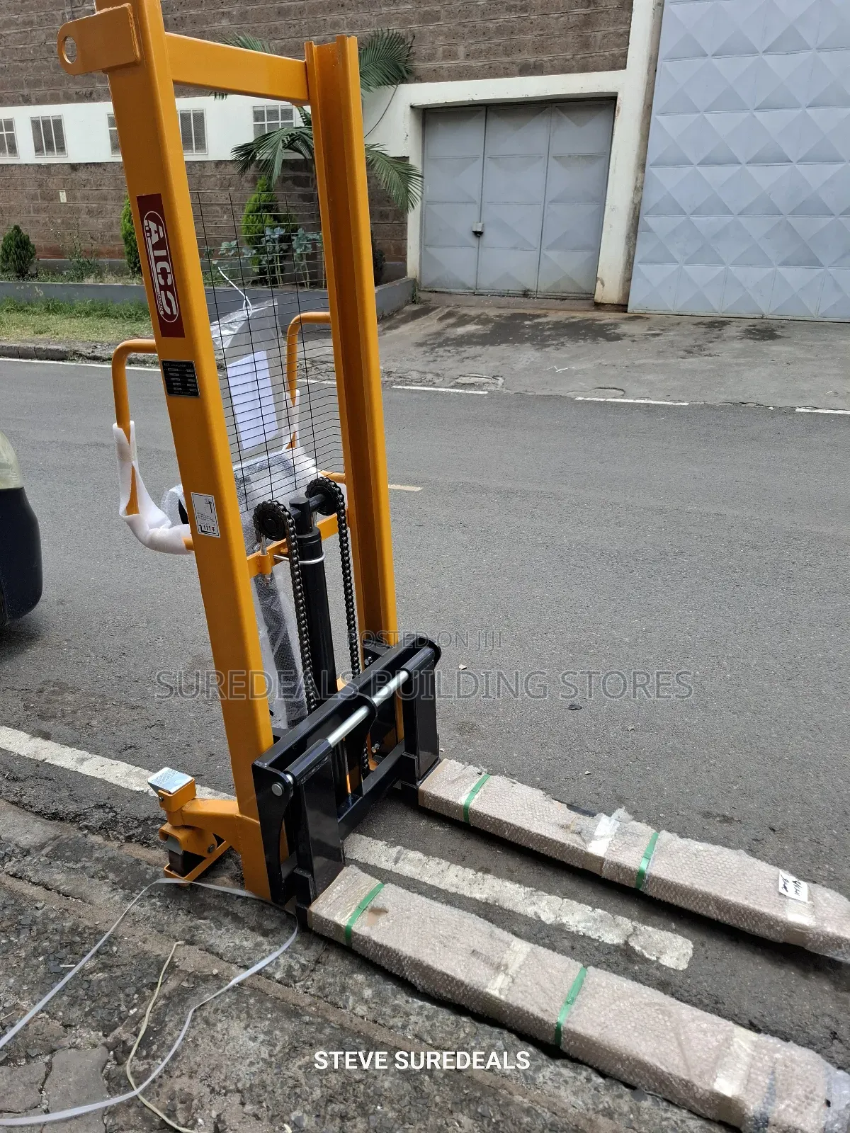 Hydraulic Lifting Manual Stacker