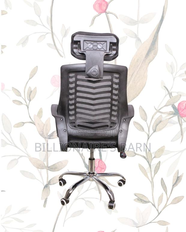 Comfy Secretarial Mesh Chair — Relieves Lower Back Pressure - thumbnail 4