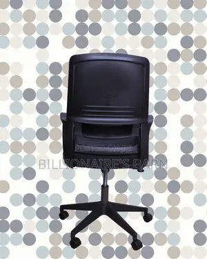 Imported Black Ergonomic Mesh Office Chair | Swivel Base