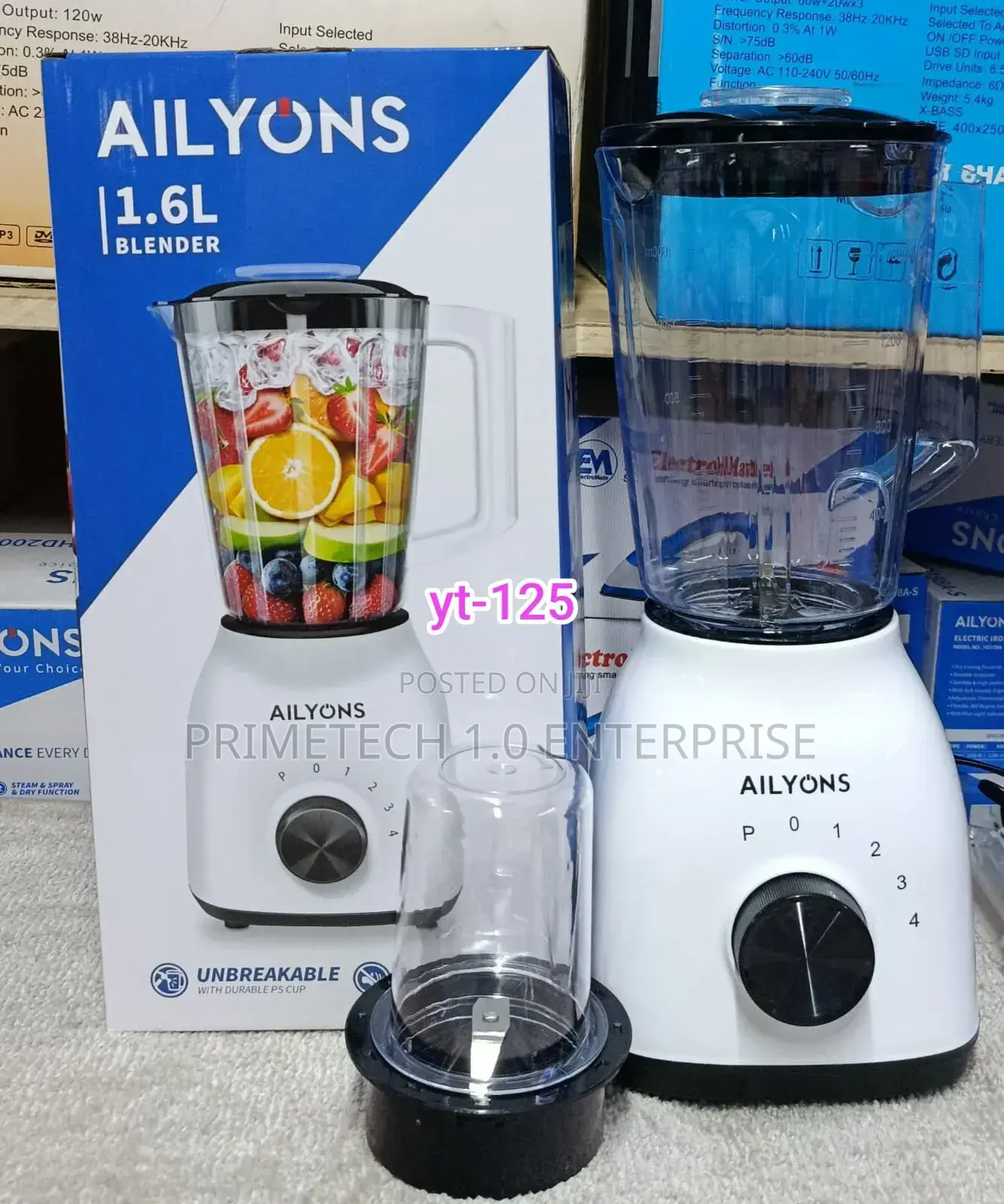 Ailyons Blender 2 in 1 -Yt 125