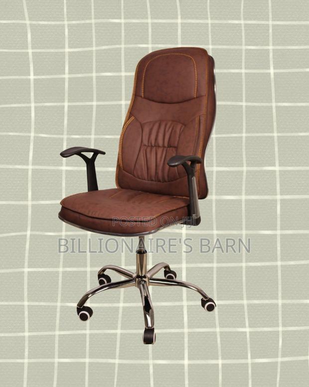 Ergonomic Executive Leather Chair — High-Density Foam Seat #217