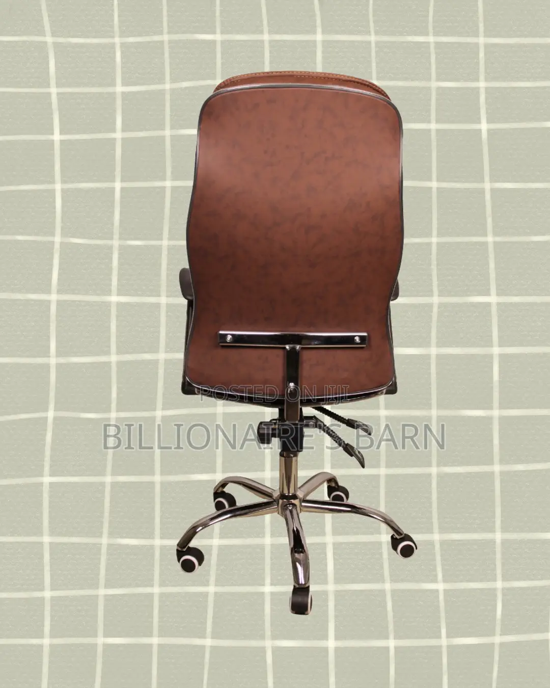 Ergonomic Executive Leather Chair — High-Density Foam Seat #217