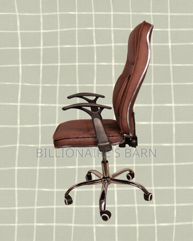 Ergonomic Executive Leather Chair — High-Density Foam Seat #217 - thumbnail 4
