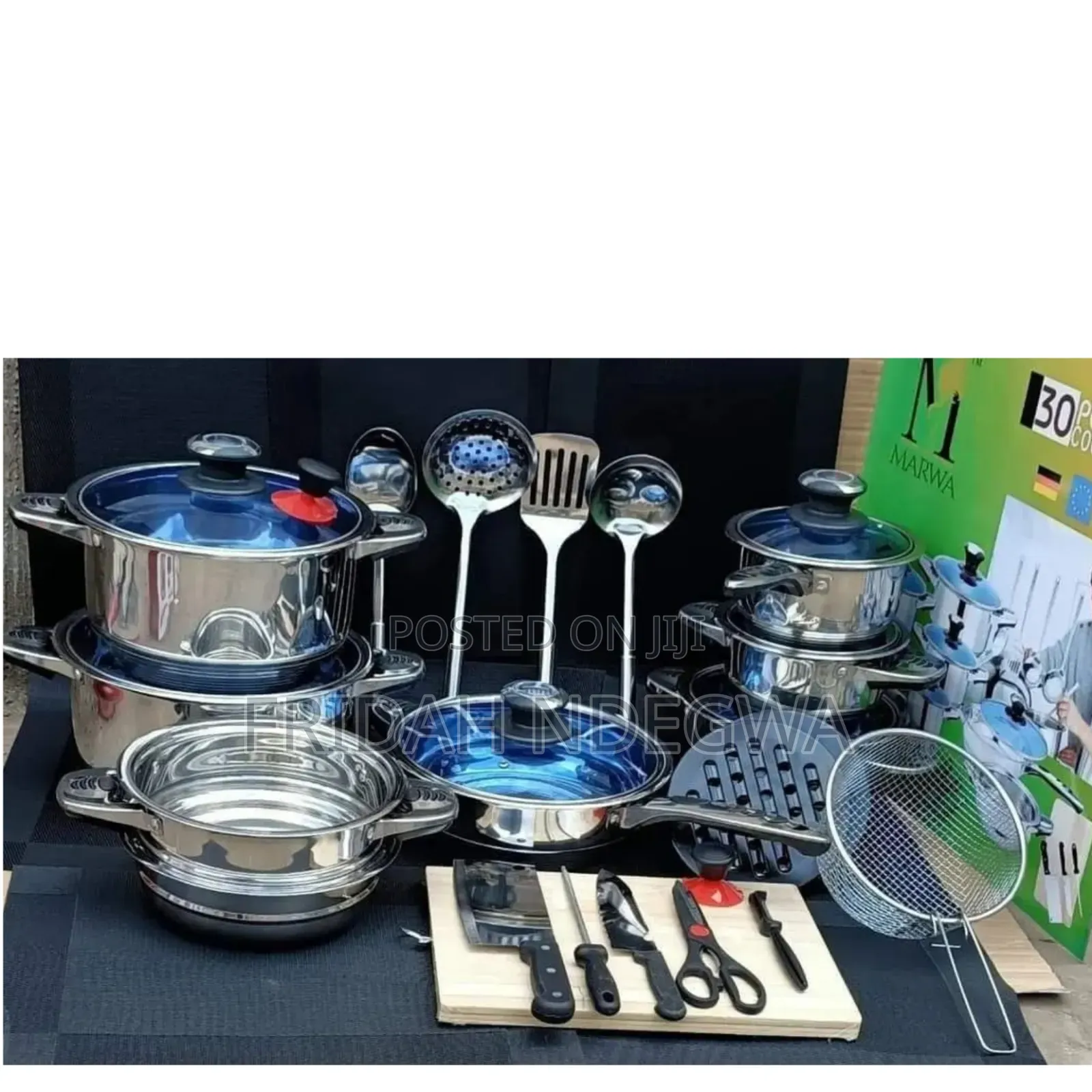 Marwaa 30pc Cookware Set at KSH