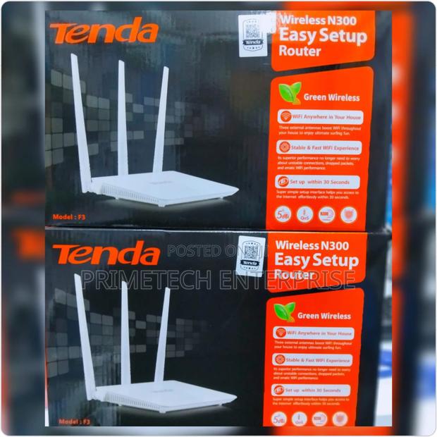 Tenda Router - Easy Setup - main view