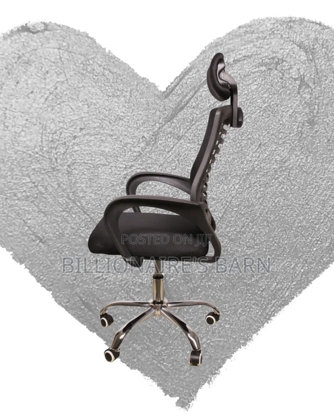 Minimal Secretarial Mesh Chair — All-Day Comfort
