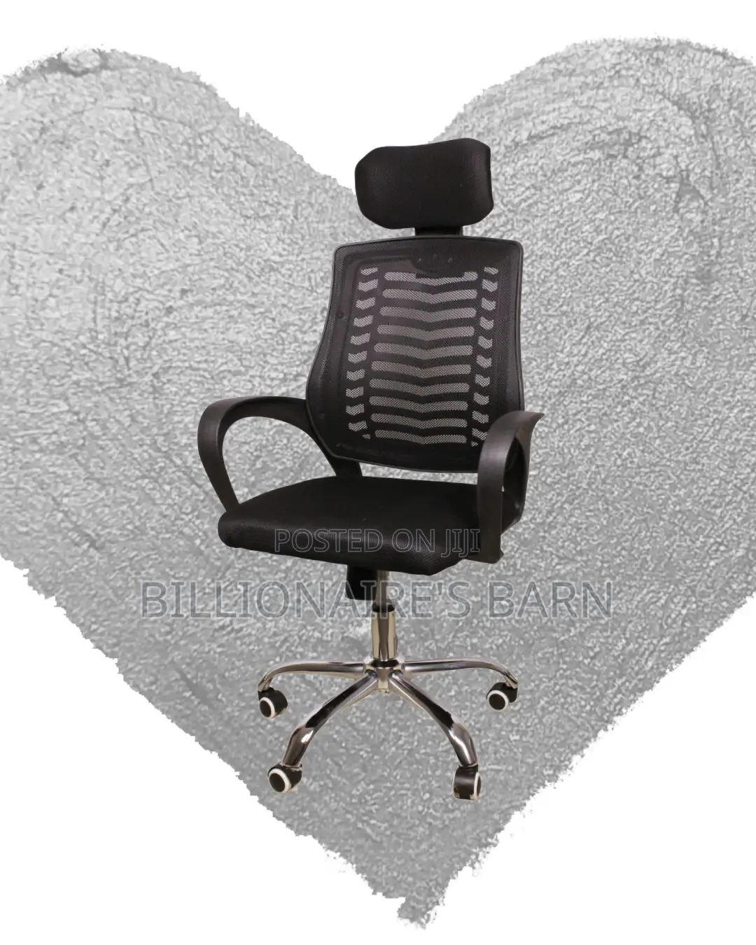 Minimal Secretarial Mesh Chair — All-Day Comfort
