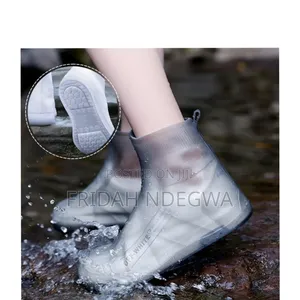 *Waterproof Shoe Covers Reusable Silicone Rain Shoe Covers