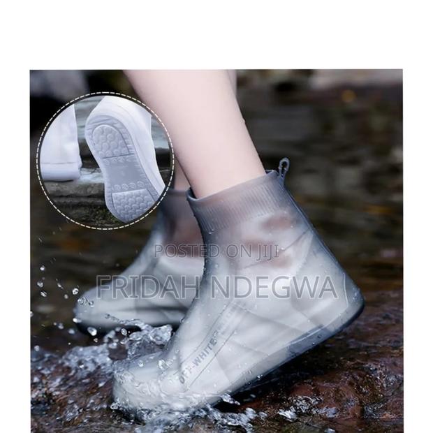 *Waterproof Shoe Covers Reusable Silicone Rain Shoe Covers - thumbnail 2