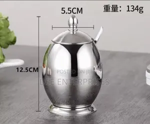 Egg Shaped Kitchen Spice Seasoning Dish/ Dining Sugar Dish